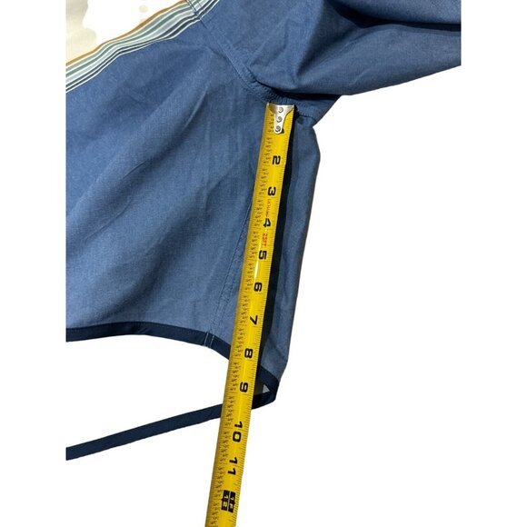 EZEKIEL USA Men's Swim Blue Trunks 38 - Picture 8 of 8